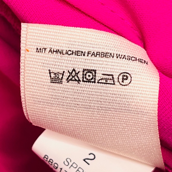 Rachel Rachel Roy, Size: 2, Purple/Pink in Colour, Faux Front Wrap. - Picture 9 of 14